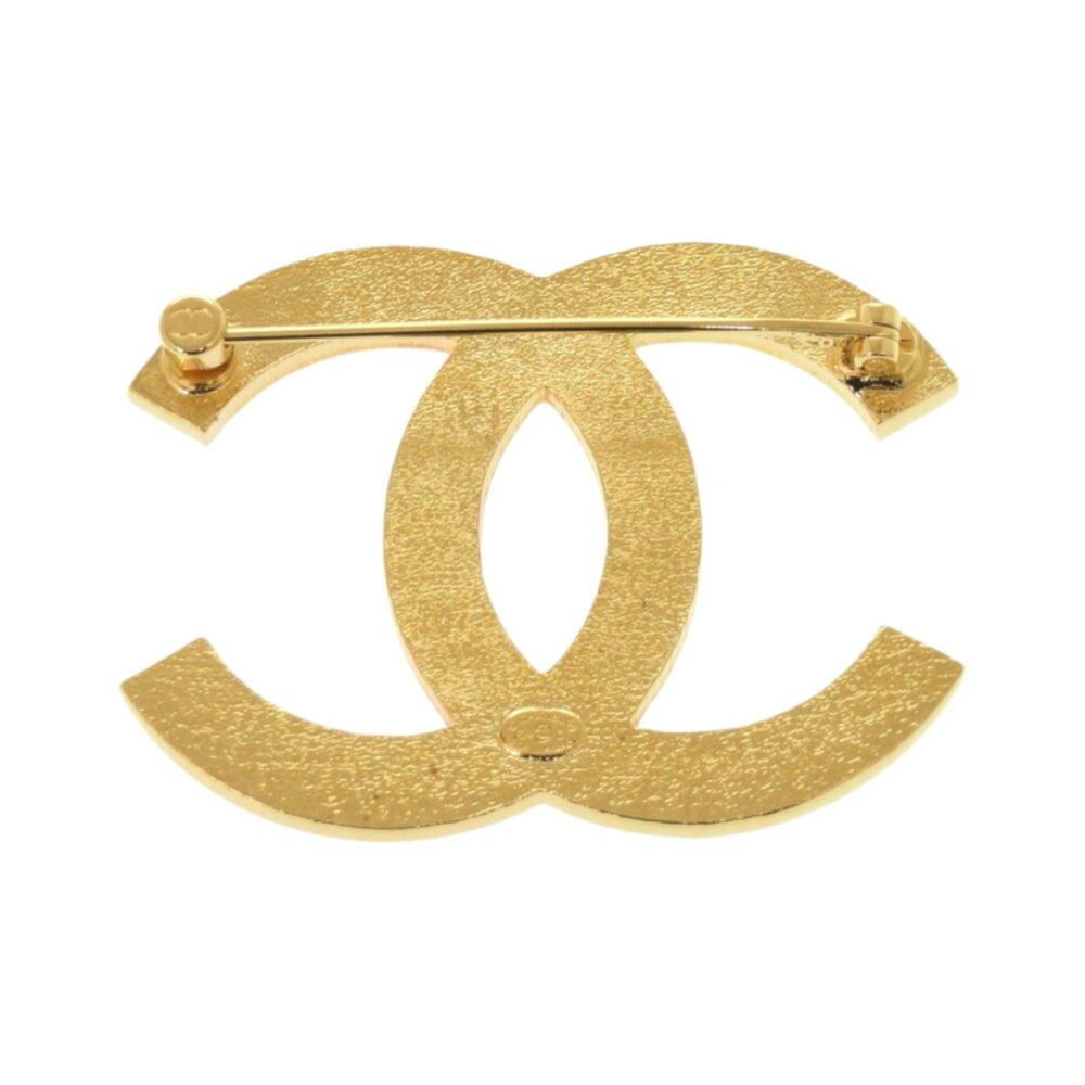 CHANEL Authentic Pink Logo Brooch - Picture 3 of 5